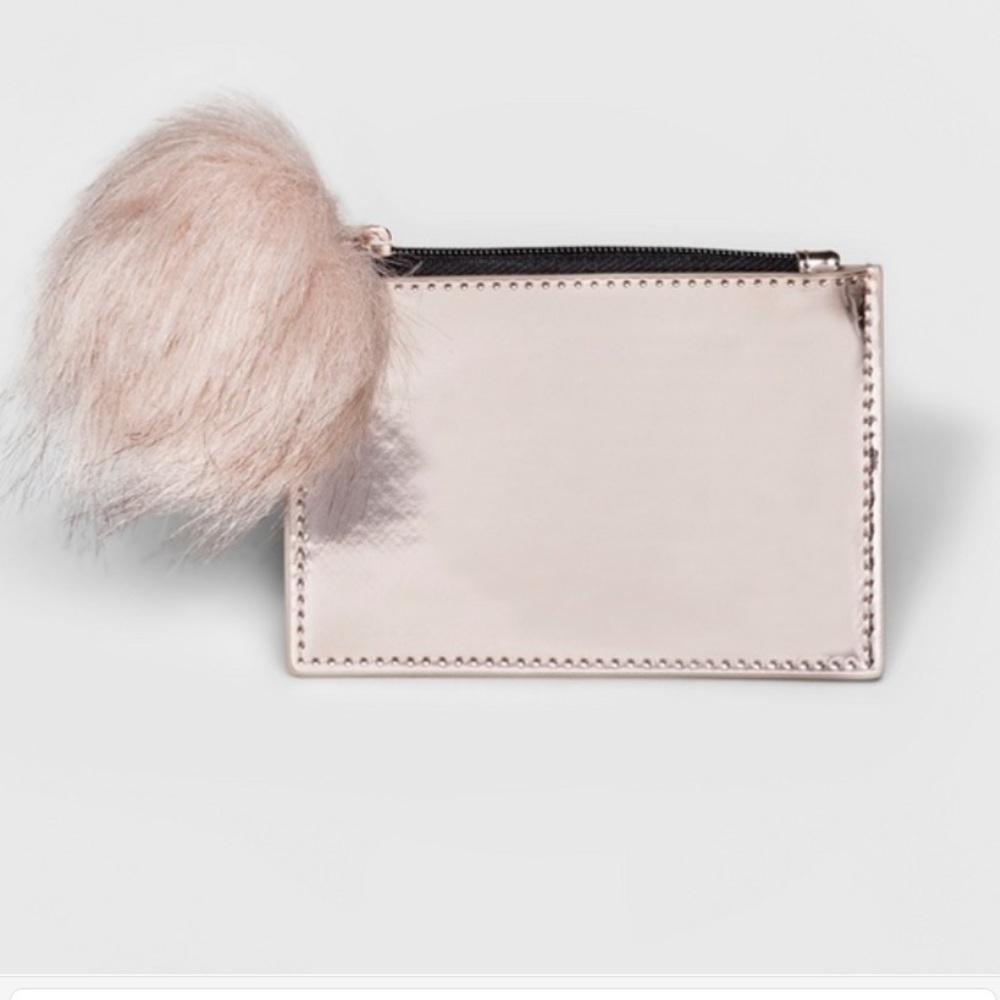 Mossimo Supply Co Zip-top Credit Card Case Gold